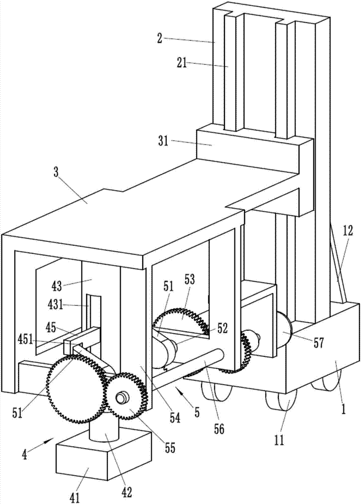 Tamping machine for civil engineering