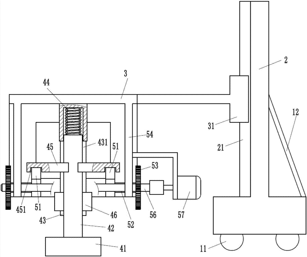 Tamping machine for civil engineering