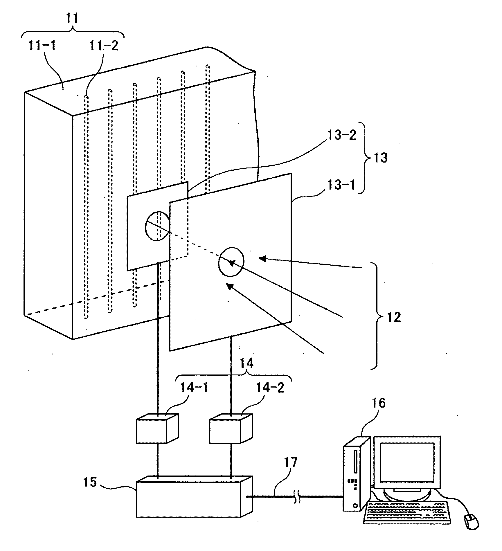 Nondestructive inspection apparatus and nondestructive inspection method for composite structure