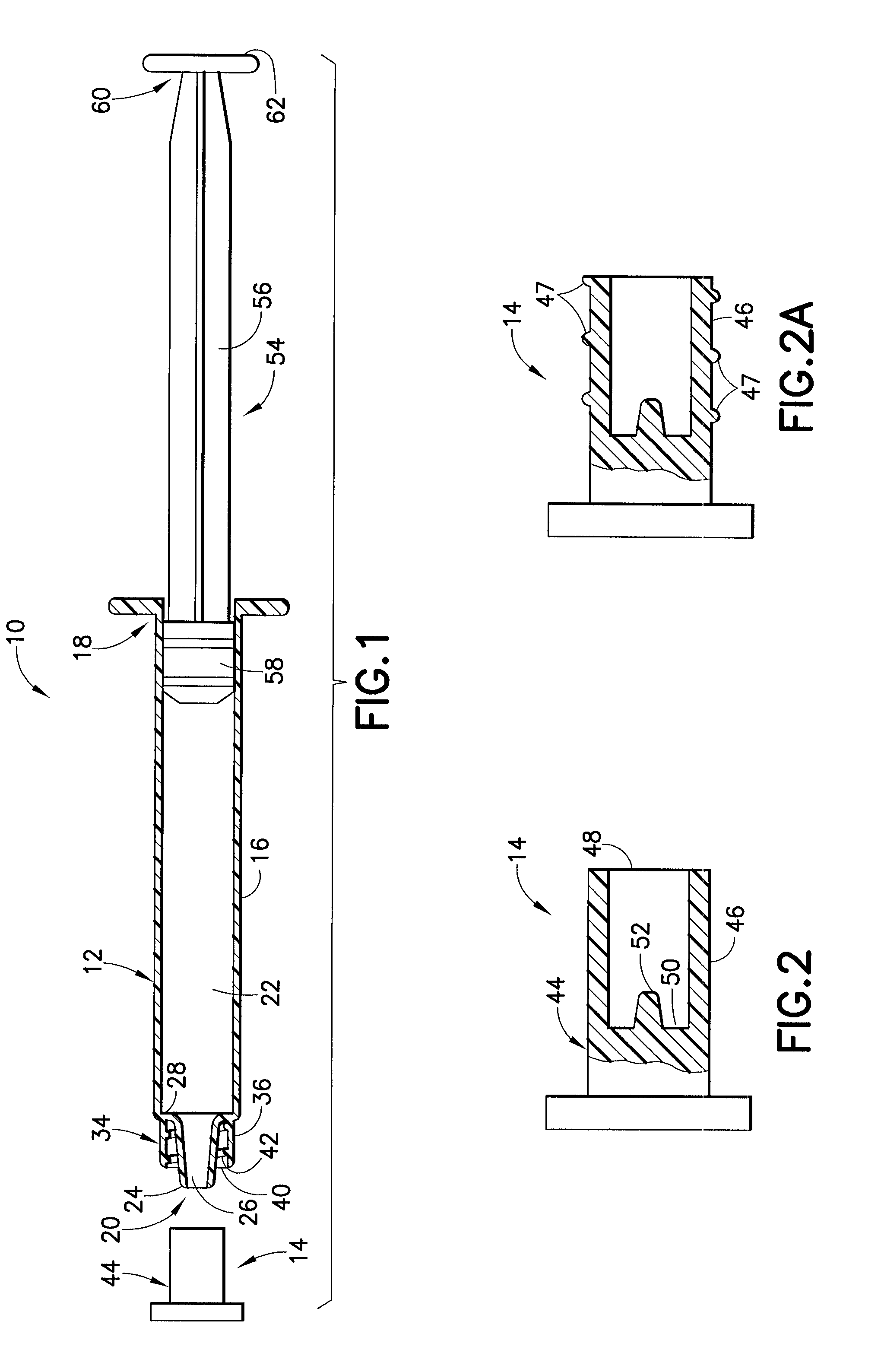 Low extractable, thermoplastic syringe and tip cap