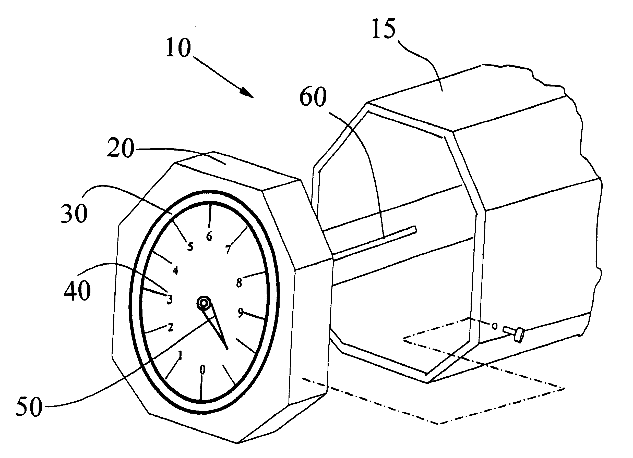 Fail-safe illuminated display comprising multimodal illumination components