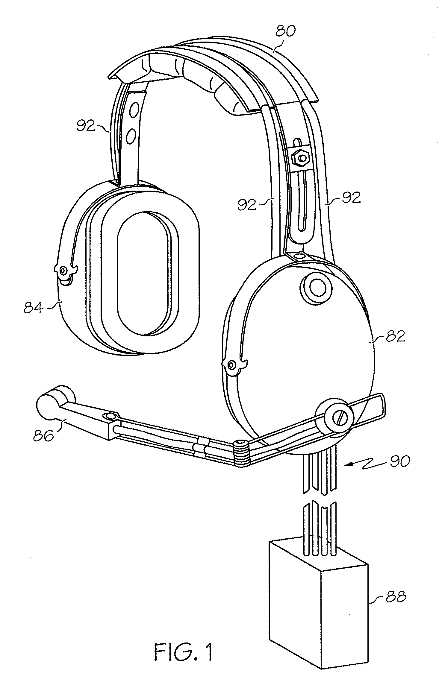 Communication Headset Processing Multiple Audio Inputs