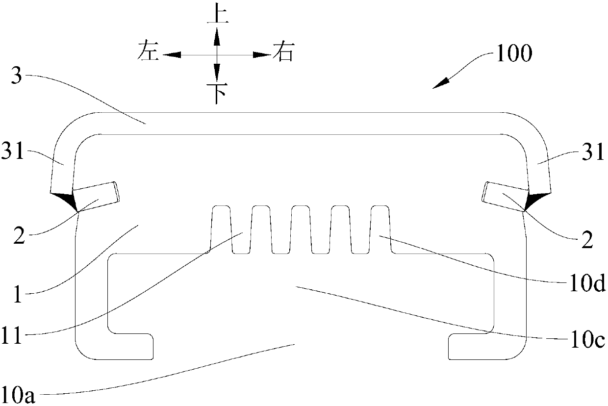 Composite conductor rail and manufacturing method thereof