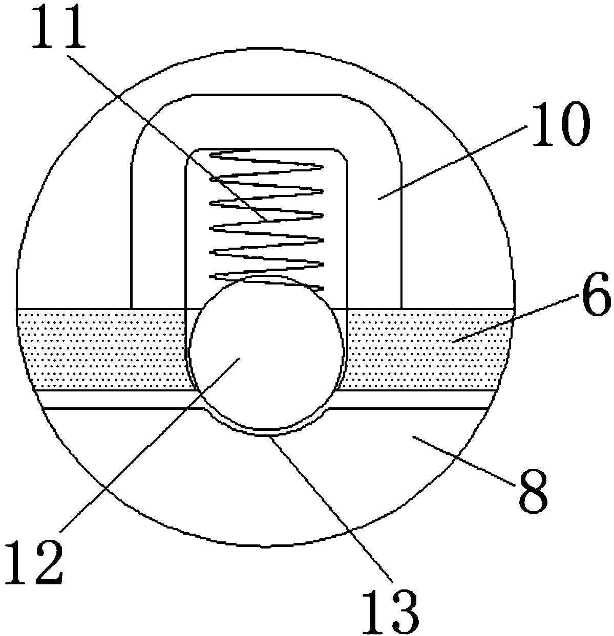 Safety electromagnetic door lock with high safety coefficients based on internet control