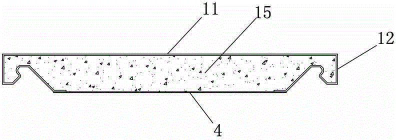 Integrated wall surface installation structure