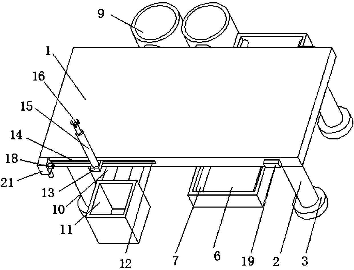 Multifunctional handling bed for emergency medicine