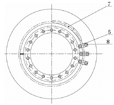 Multi-layer helix rope winding groove coiling barrel