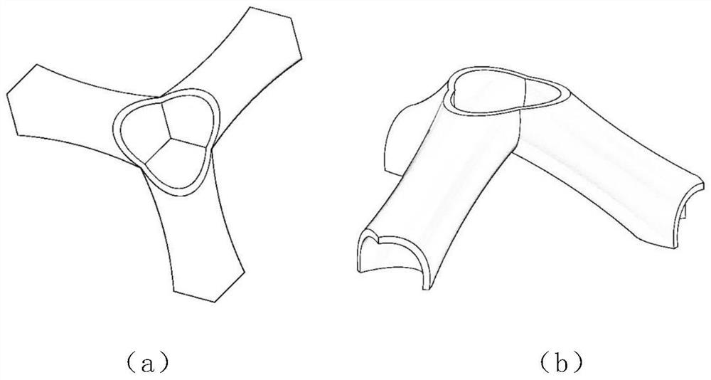 Additive-manufacturing-oriented pulmonary alveolar bionic super heat exchanger structure and production method thereof