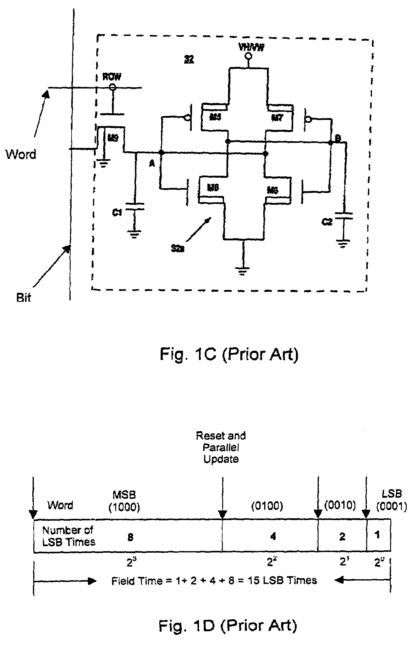 Increase gray scales of projection system by reflecting light from mirror elements with non-uniform intensity distribution