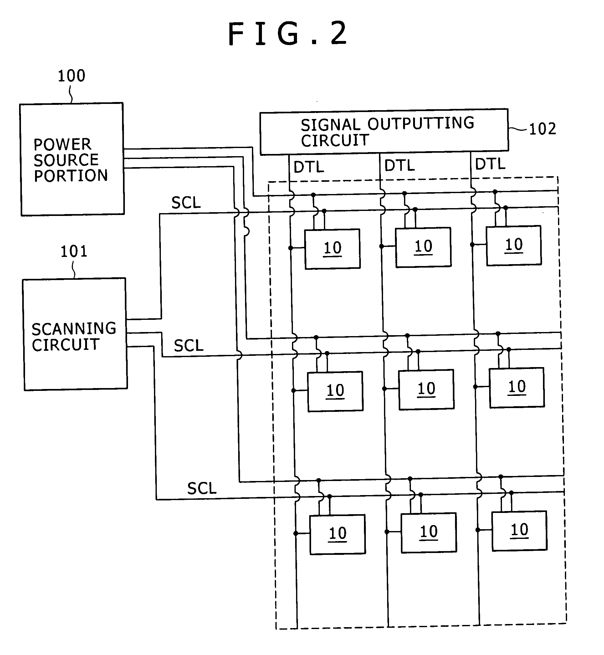 Method of driving organic electroluminescence emission portion