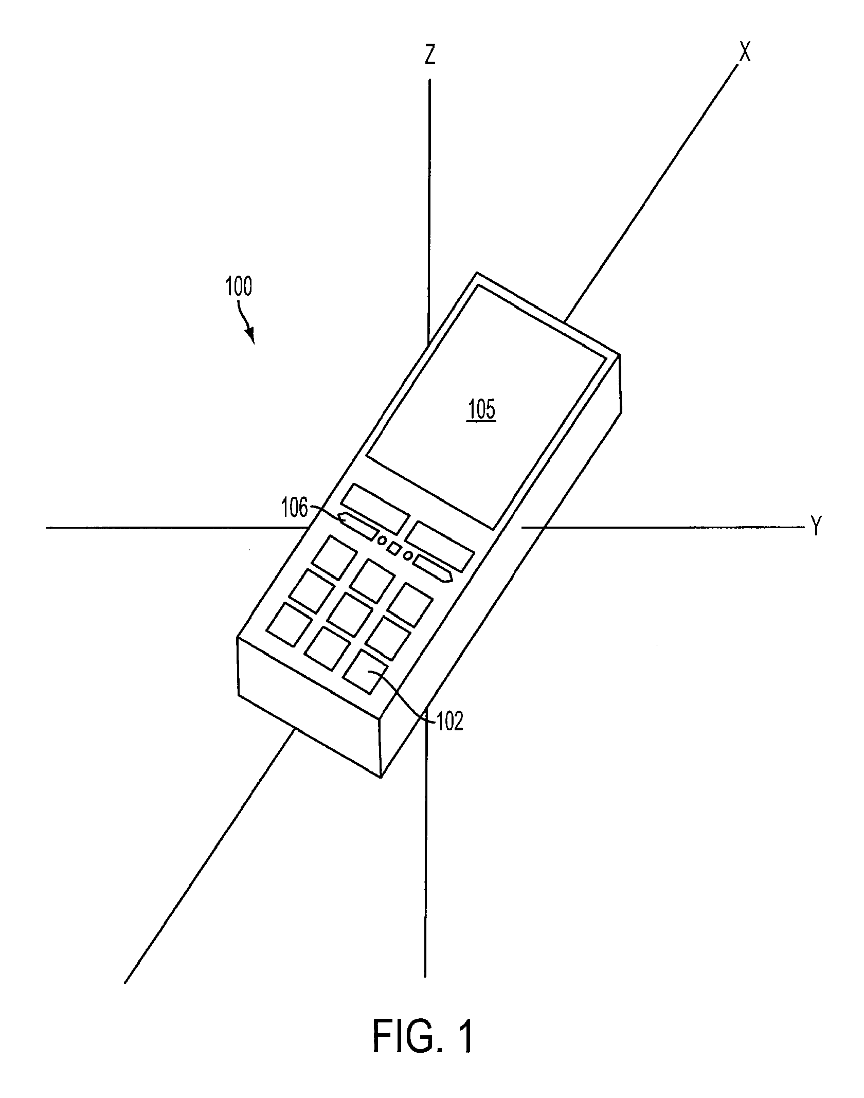 Orientation-sensitive signal output