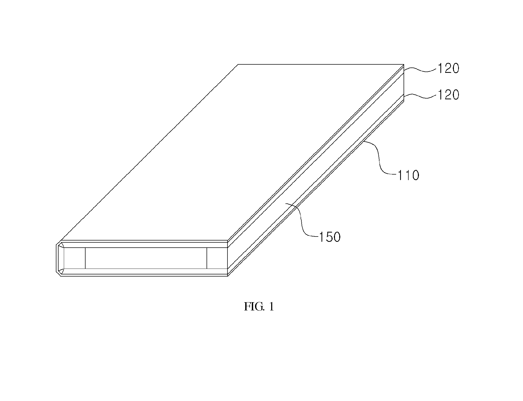 Panel and bookcase assembly using the same