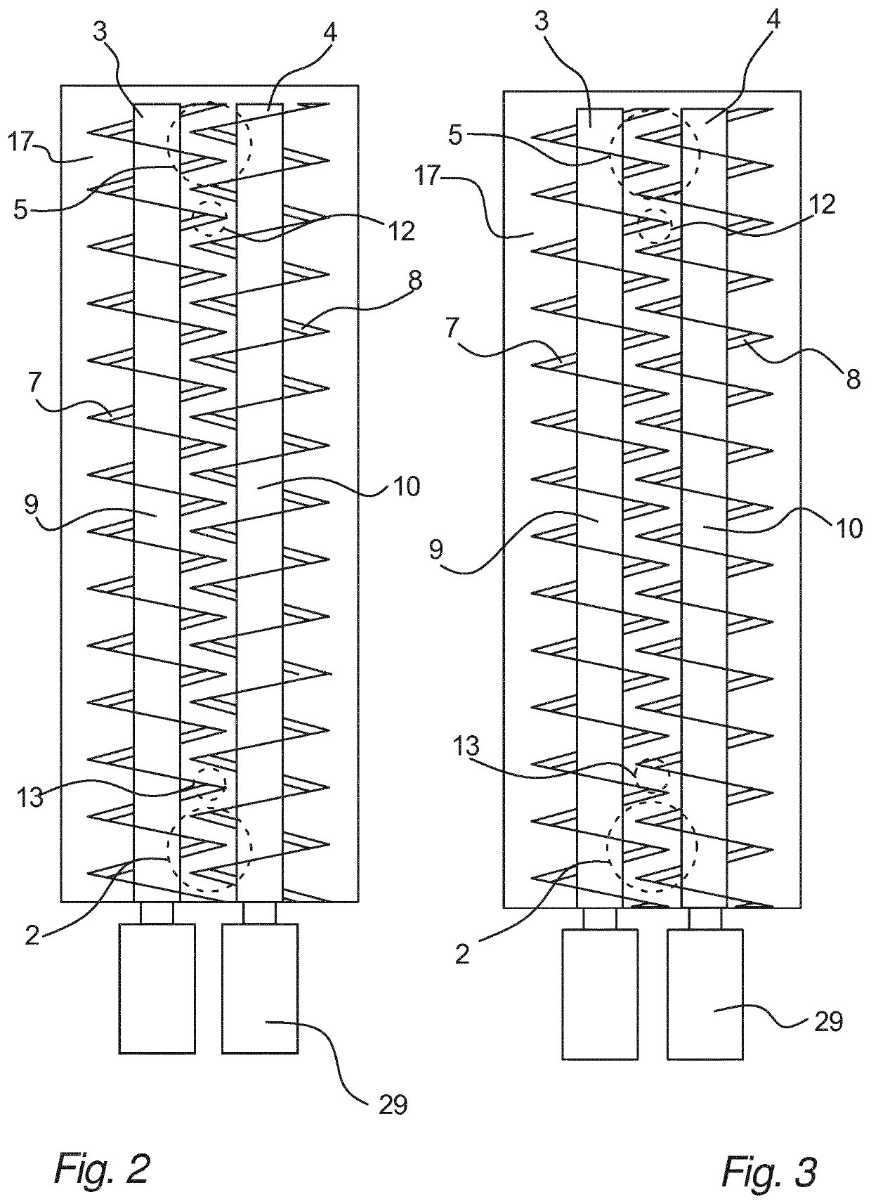 A slurry drying plant, a method for drying slurry and use of a slurry drying plant