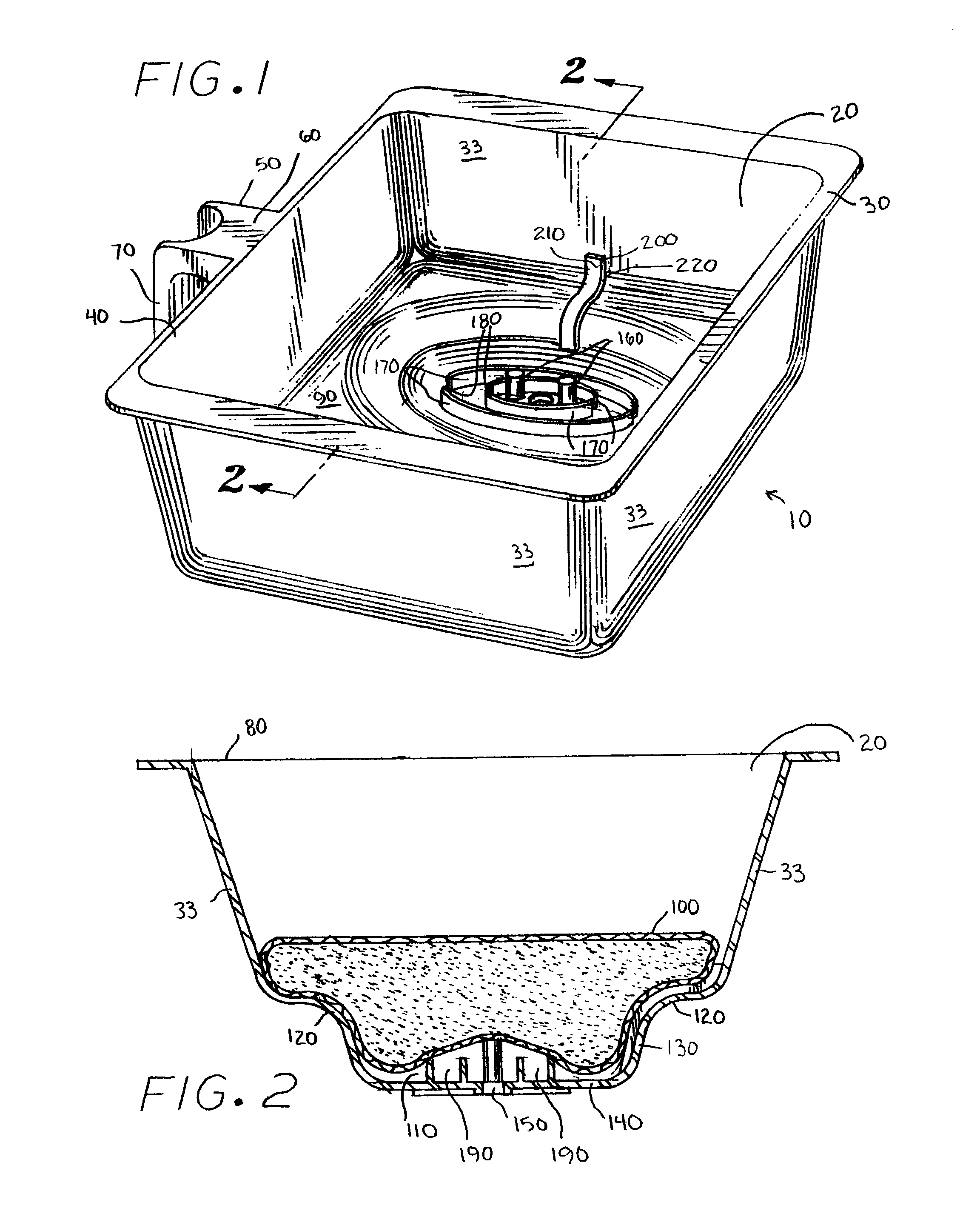 Brew basket for coffee filter pack