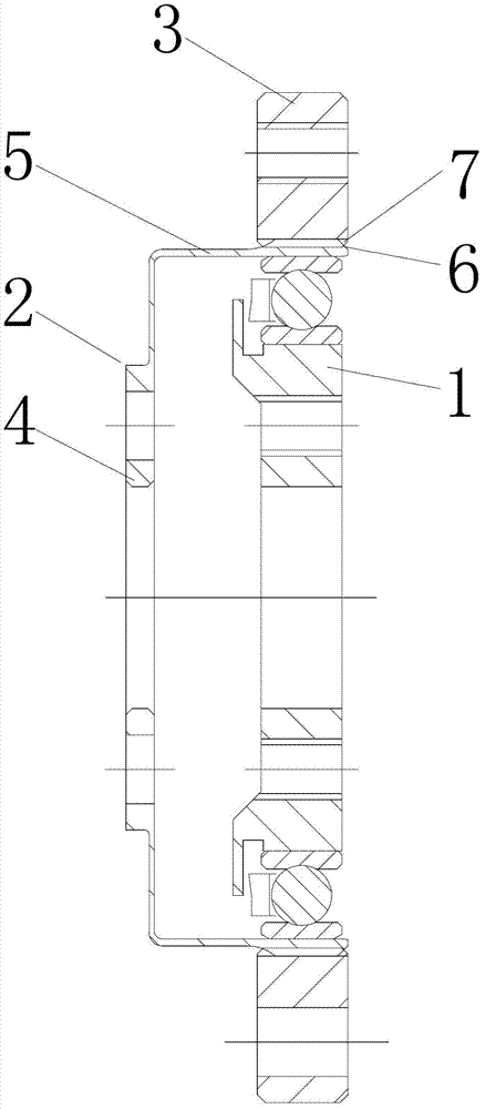 Harmonic speed reducer with flexible felly