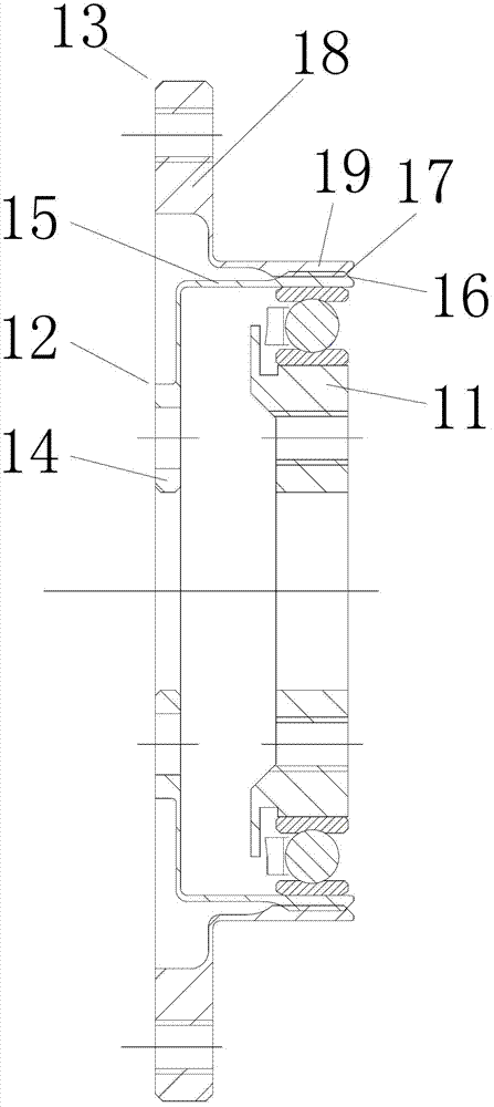 Harmonic speed reducer with flexible felly