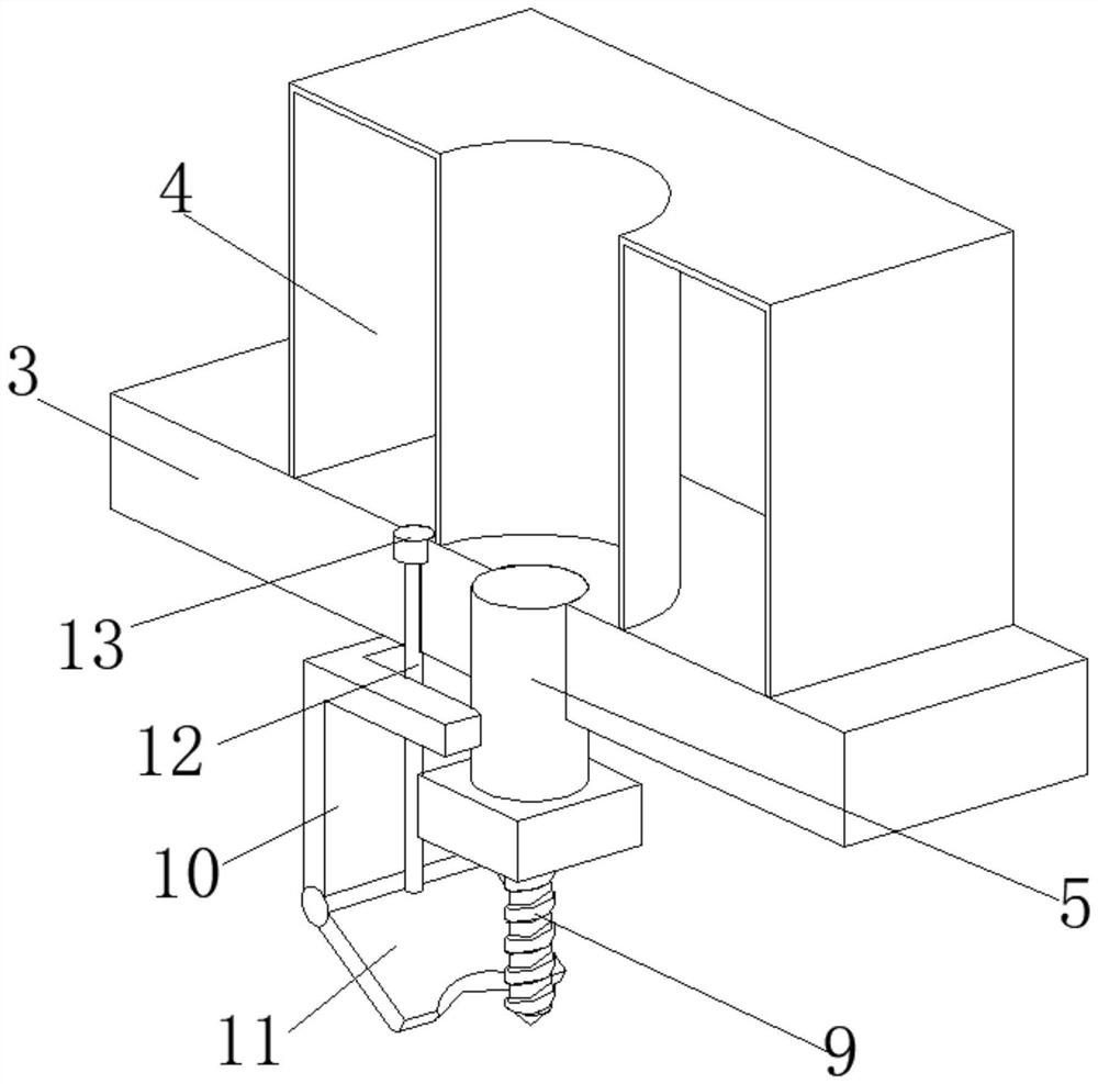 Drilling machine with cooling liquid splash-proof function