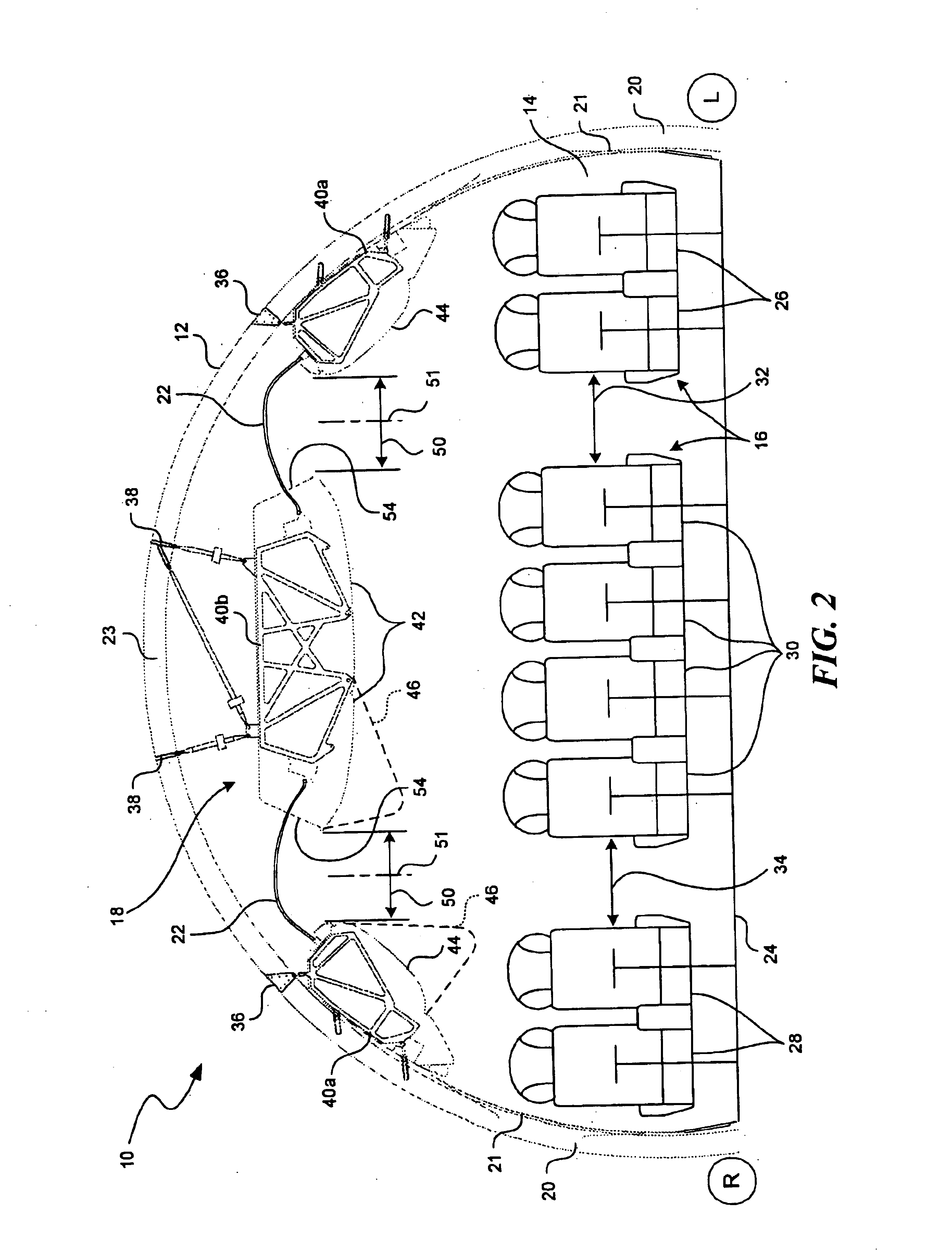 Modular overhead stowage bin systems and associated methods