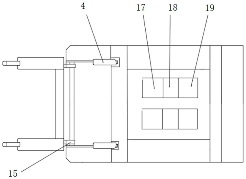 Pneumatic crawler-type forklift and method