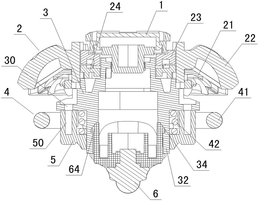 A defensive toy top