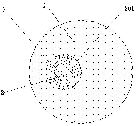 Novel infusion support with height convenient to adjust