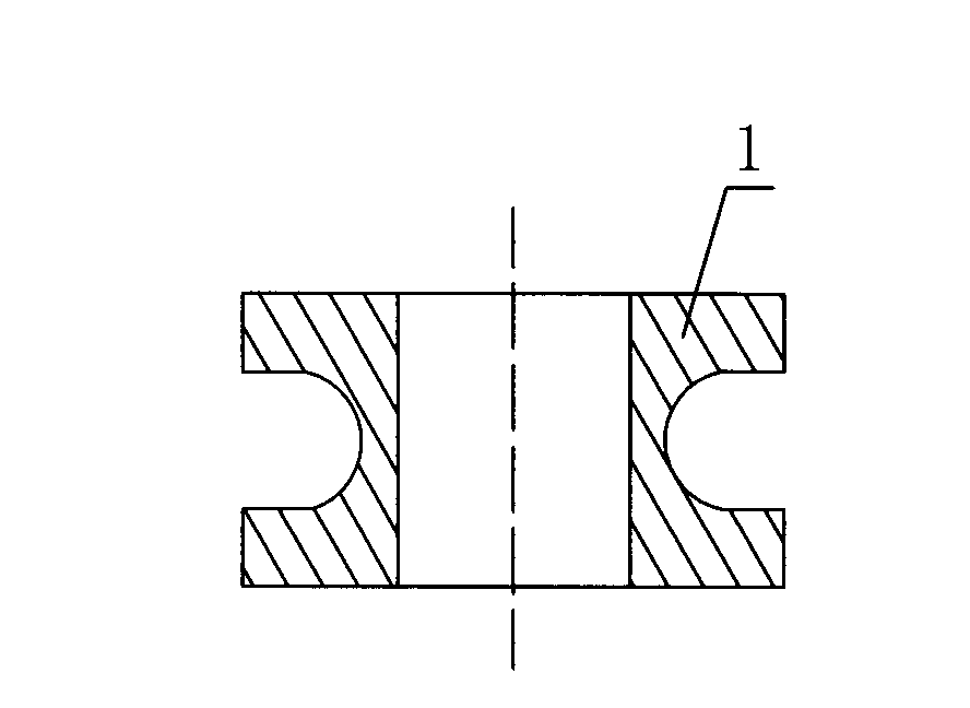 Processing device of thin-diameter thin-wall metal elbow