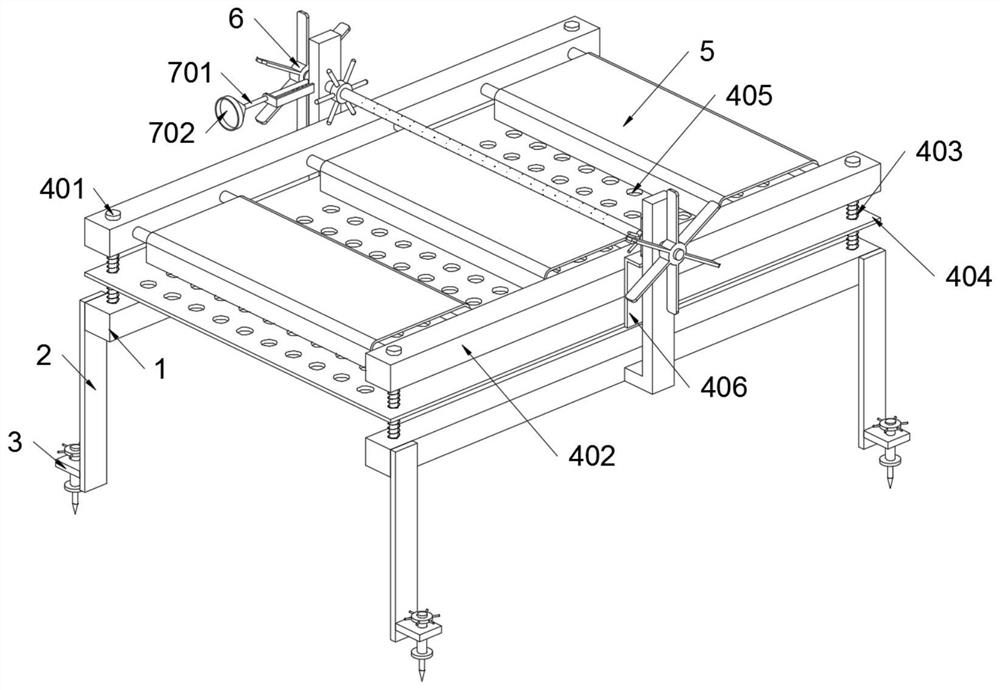 Airing rack for textile processing and capable of improving airing efficiency of textiles