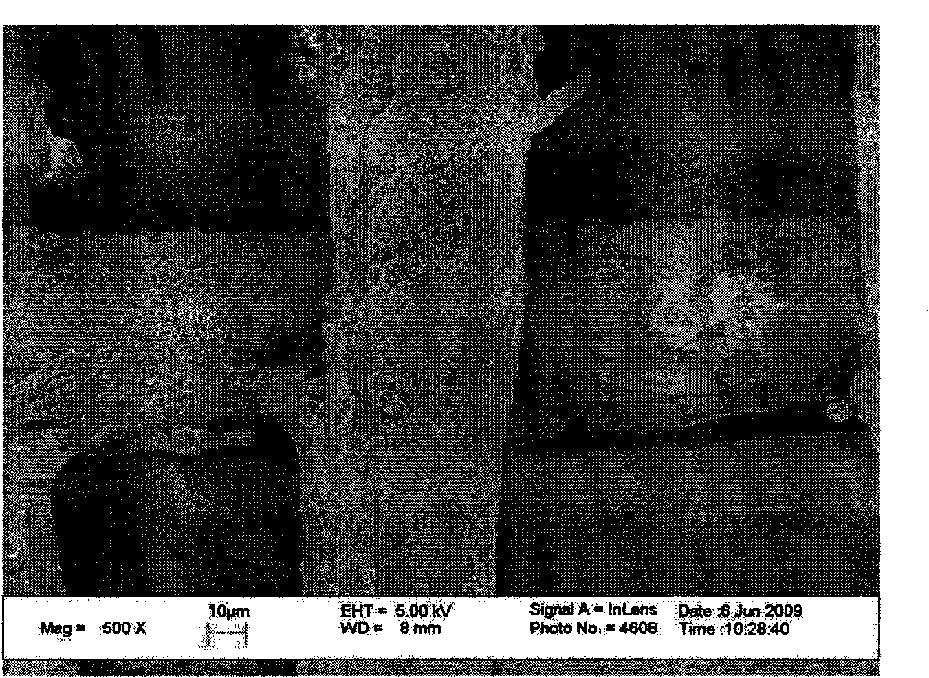 Lyophobic and oleophylic micro nano-coatings applied to of oil filtering dehydration and preparation method thereof