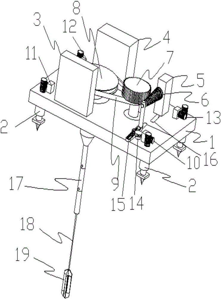 Cross plate shearing apparatus