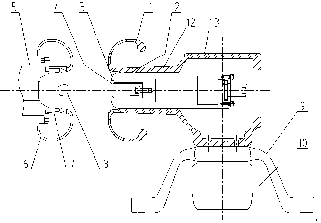 A kind of isolating switch and its conductor