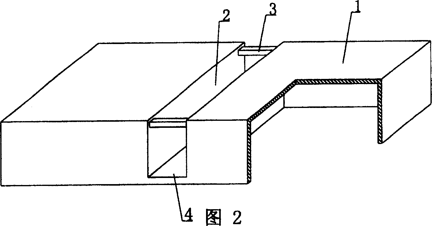 Hollow member for concrete