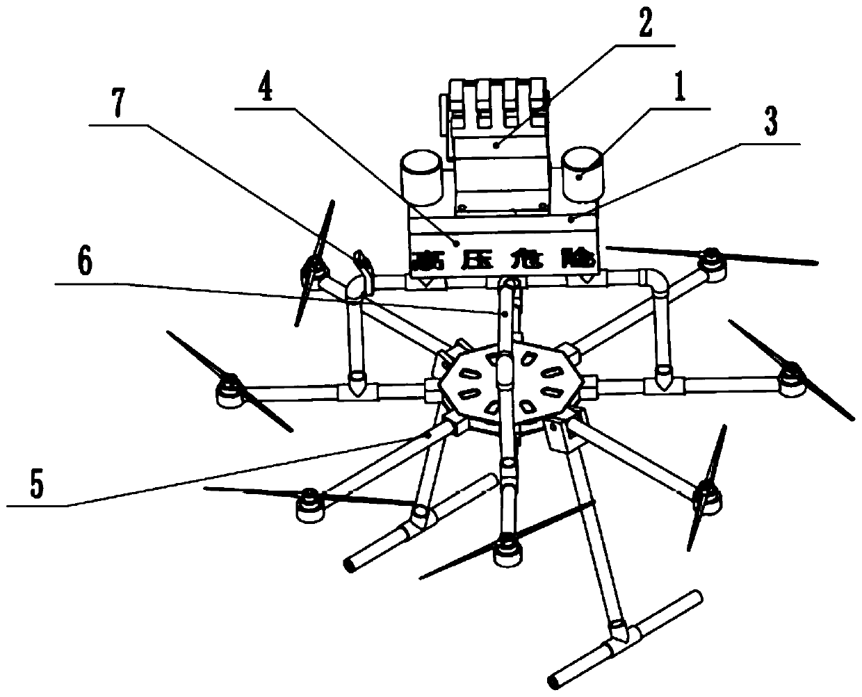 External breaking prevention alarm lamp mounting device and method