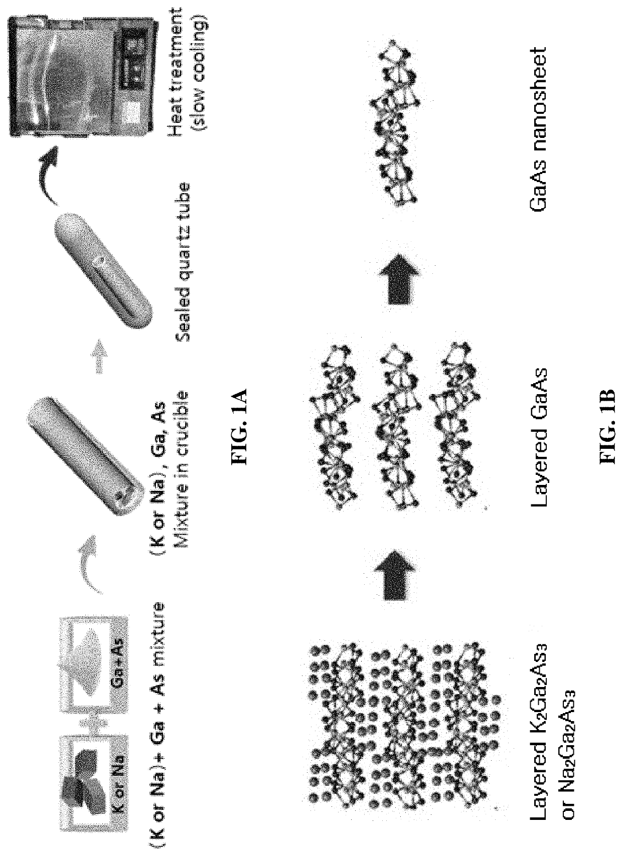 LAYERED GaAs, METHOD OF PREPARING SAME, AND GaAs NANOSHEET EXFOLIATED FROM SAME