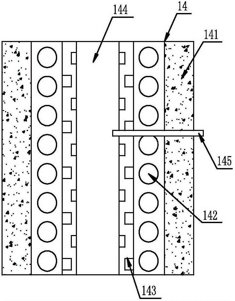 Heat treatment device for round-link chain and application method thereof