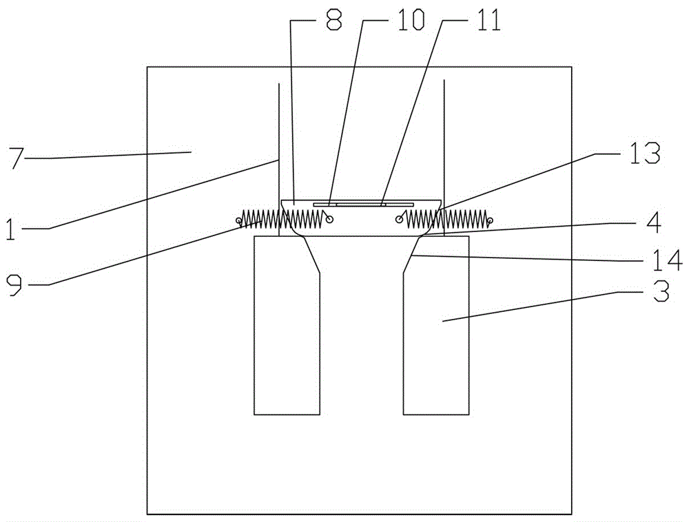 Locking device for air doors