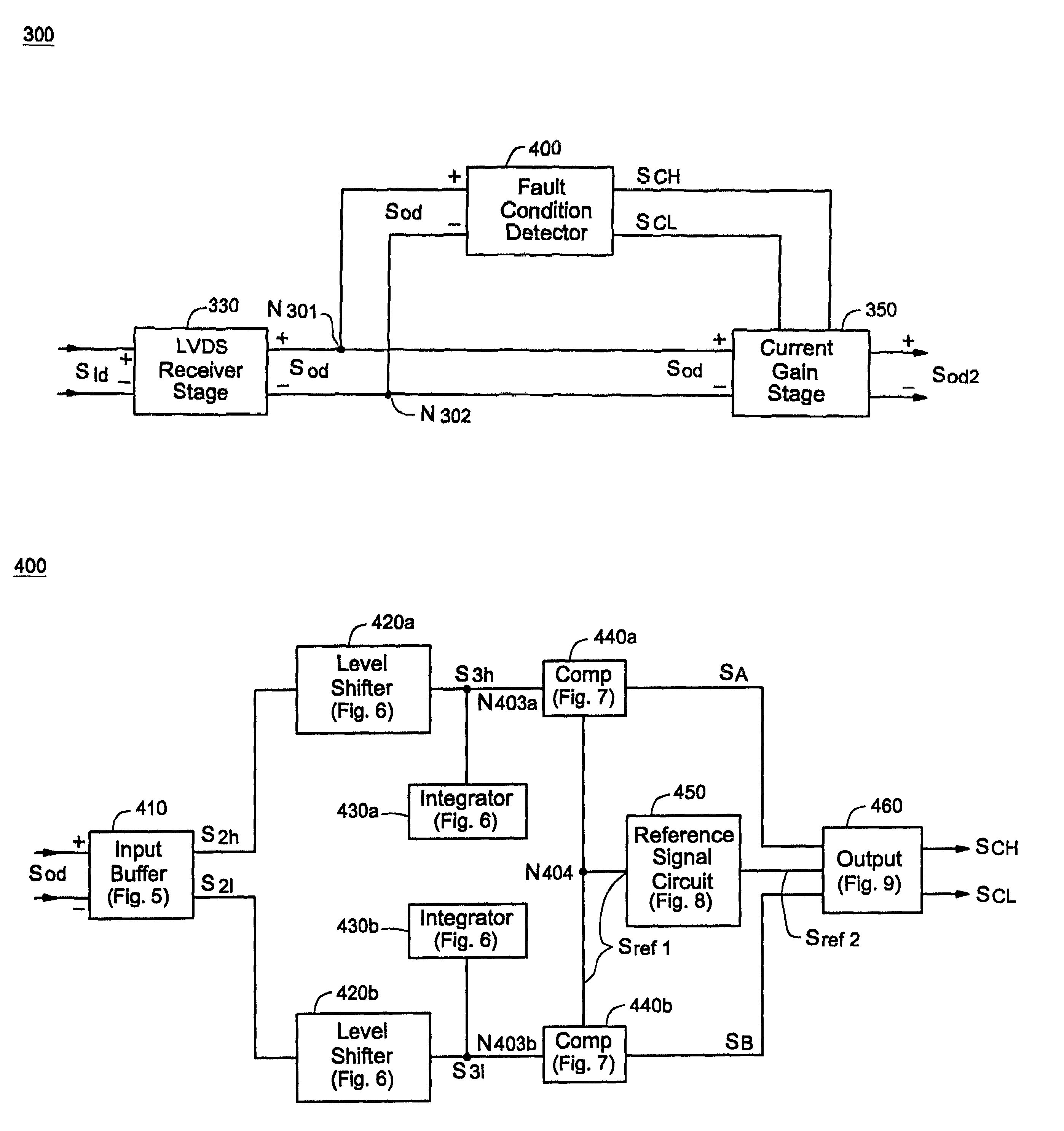 Apparatus and method for detecting a fault condition in a common-mode signal