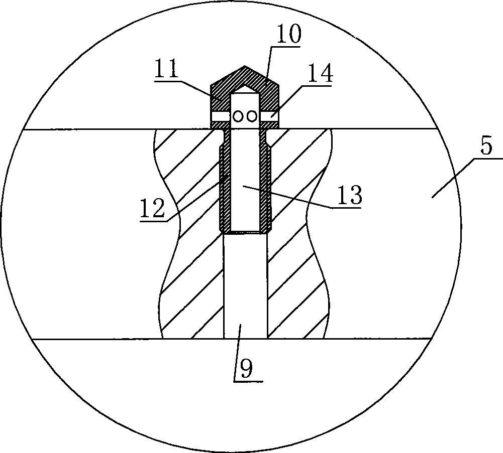 Fluid bed reactor for producing trichlorosilane and gas distributor thereof