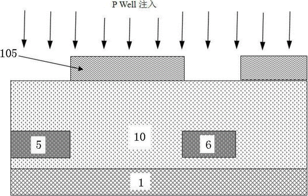 Radio-frequency LDMOS (laterally diffused metal oxide semiconductor) device and process method thereof