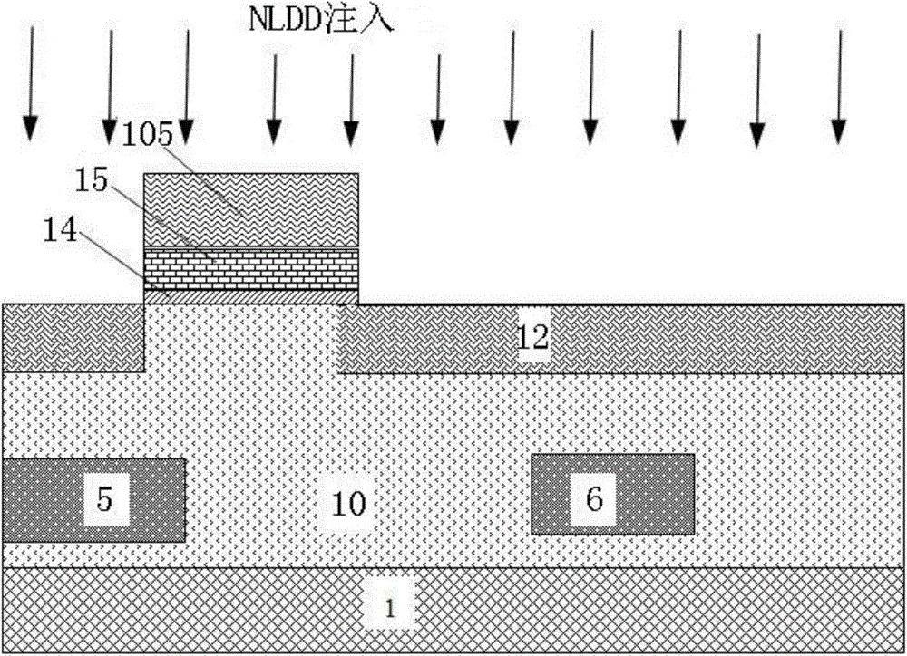 Radio-frequency LDMOS (laterally diffused metal oxide semiconductor) device and process method thereof