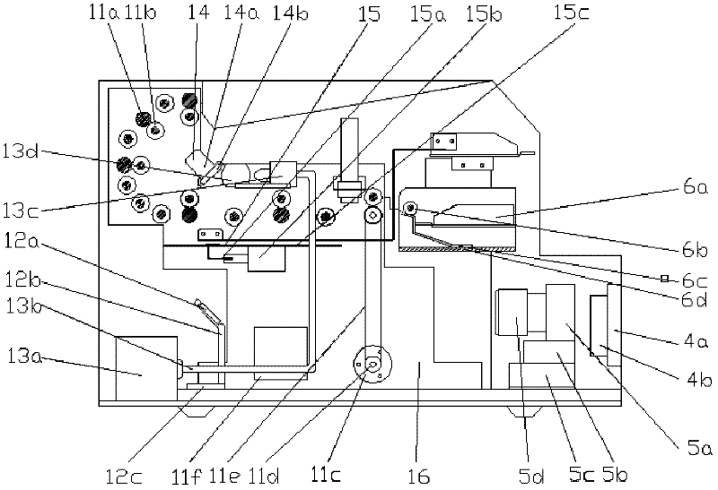 Industrial ray detection negative film digital device