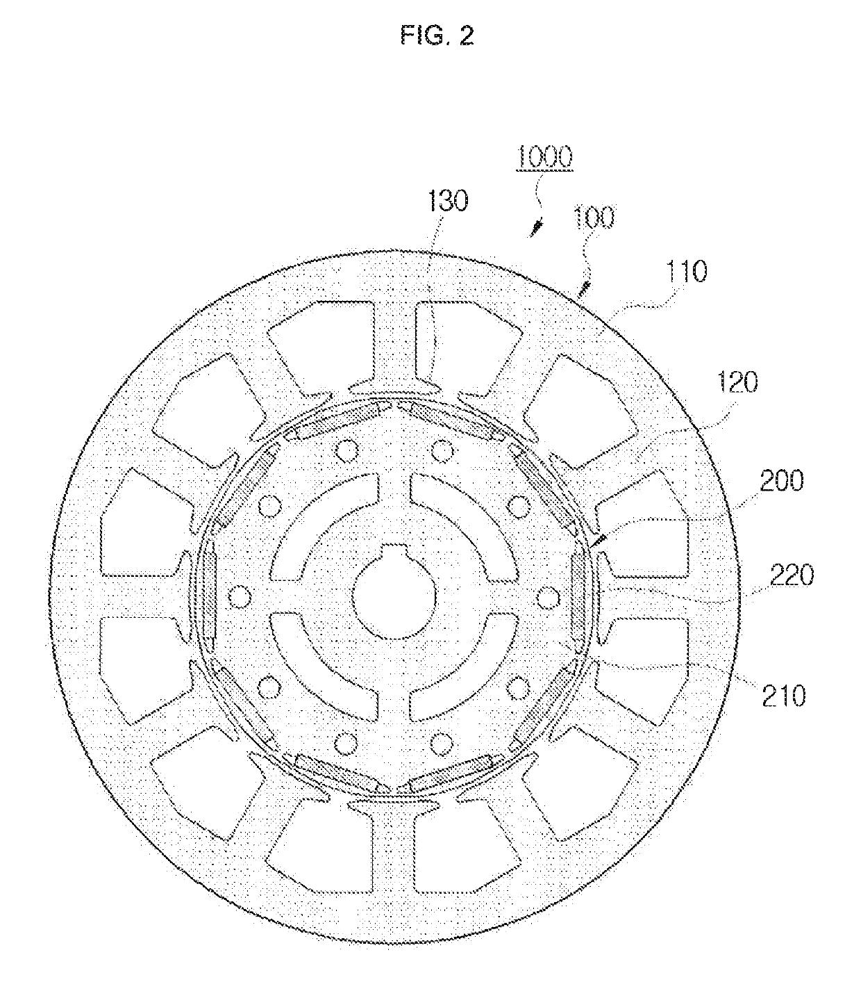 Brushless direct current motor