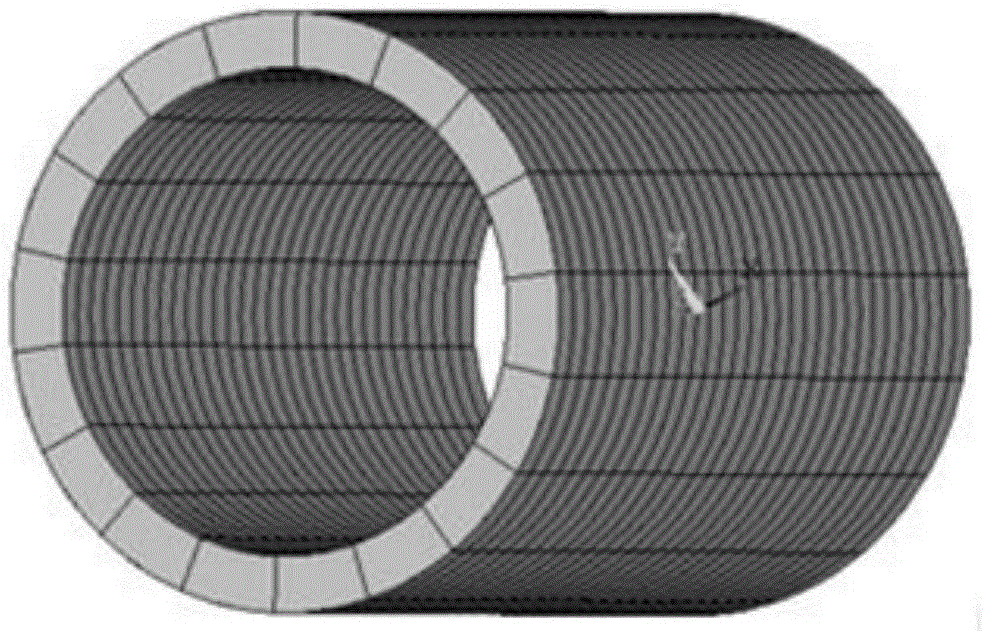 Winding stress assessment method based on three-dimensional electromagnetic coupling model of transformer