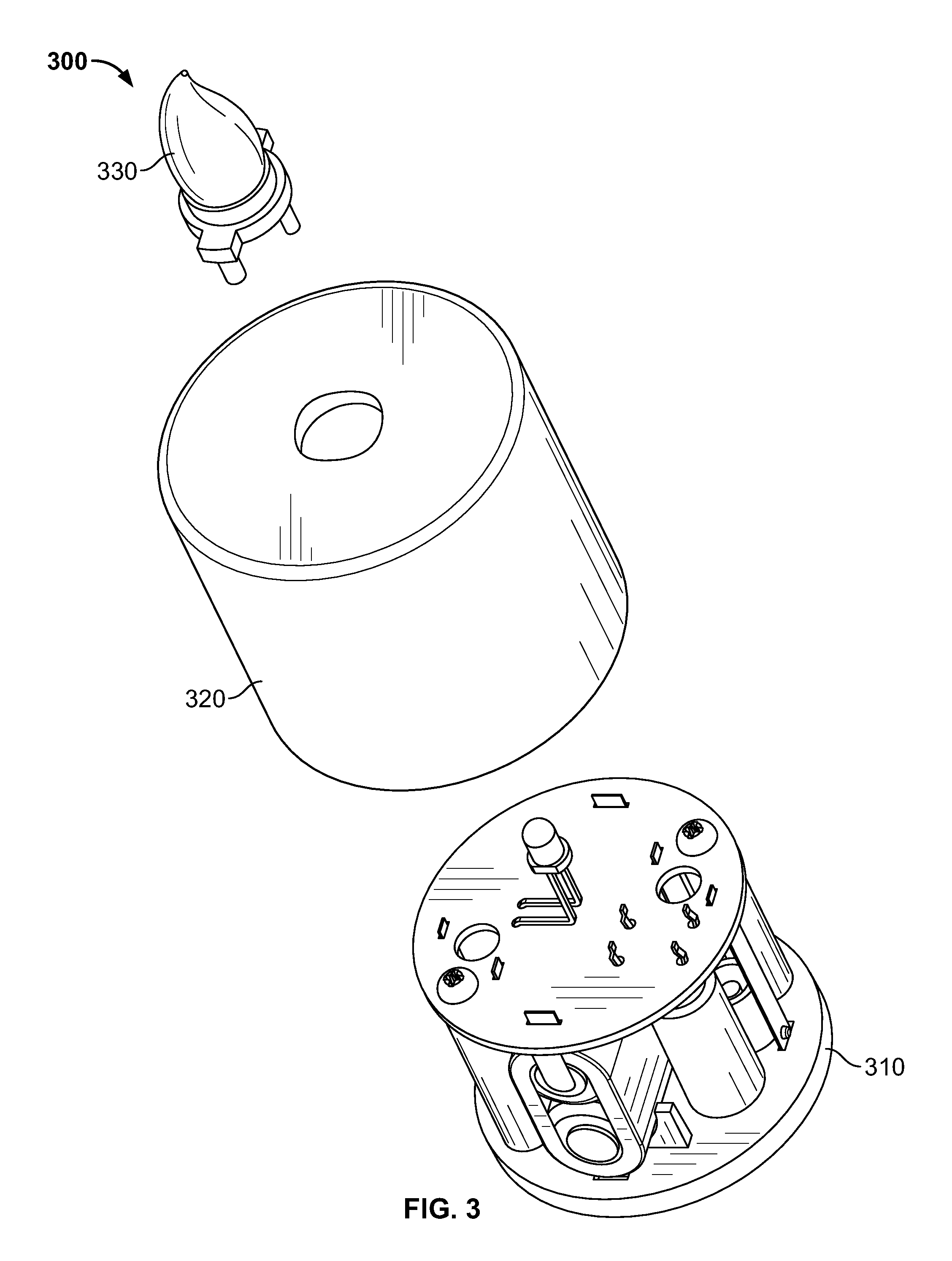 Rechargeable flameless candle systems and methods