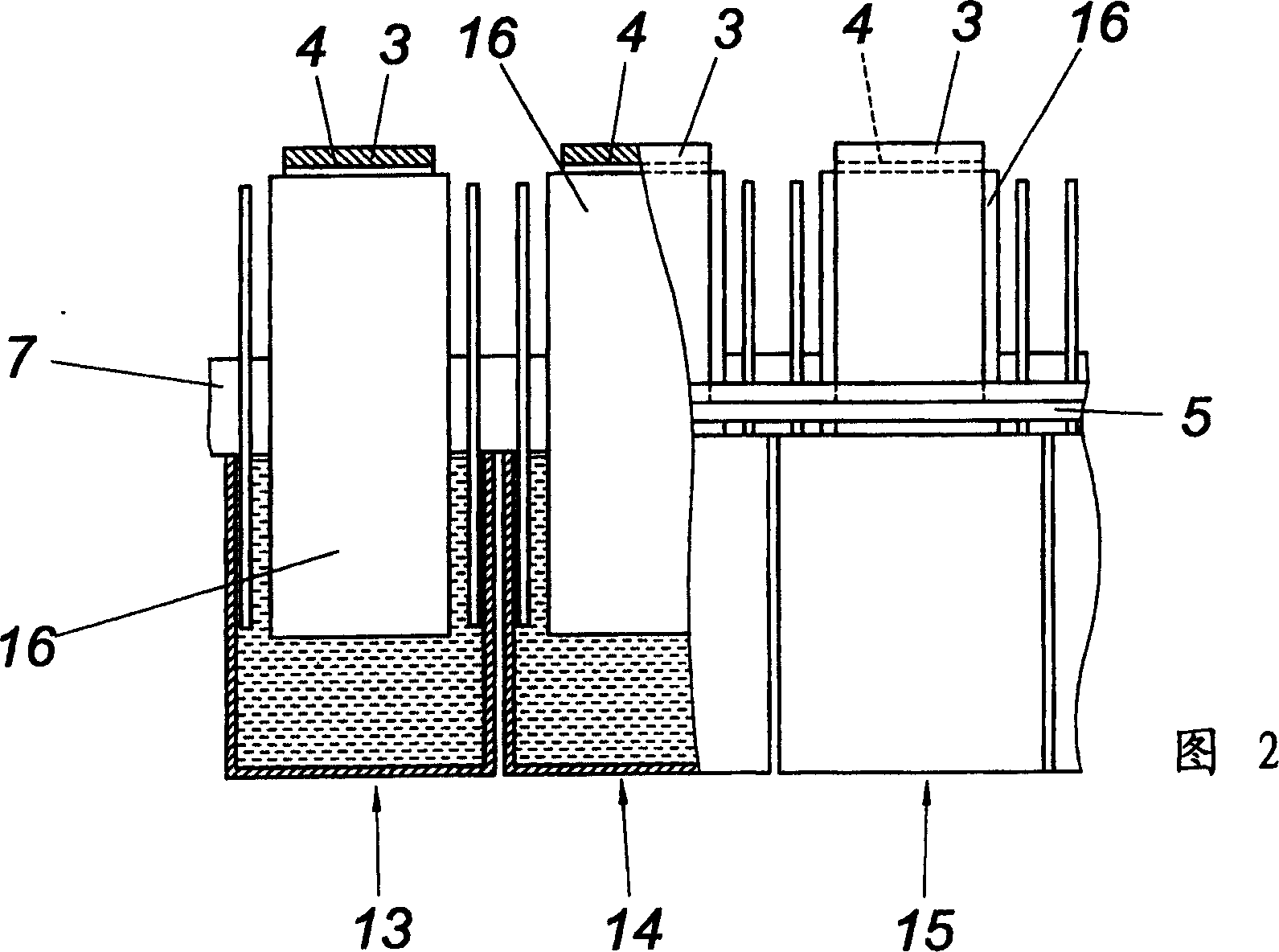 Method for electroplating a cylindrical inside surface of a work-piece-extending substantially over a semi-circle