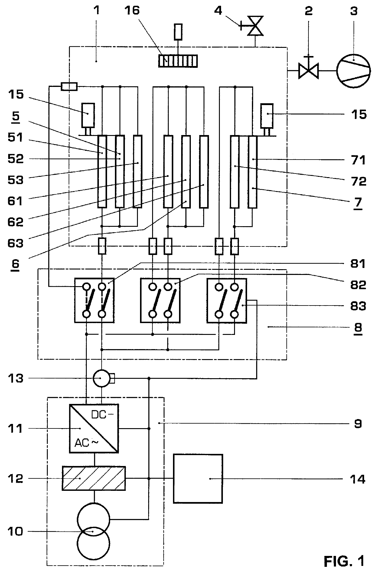 Process for predrying a coil block containing at least one winding and solid insulation