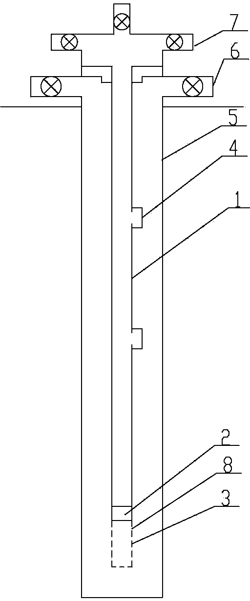 Underbalance well-completion tubing and gas lifting production combined method