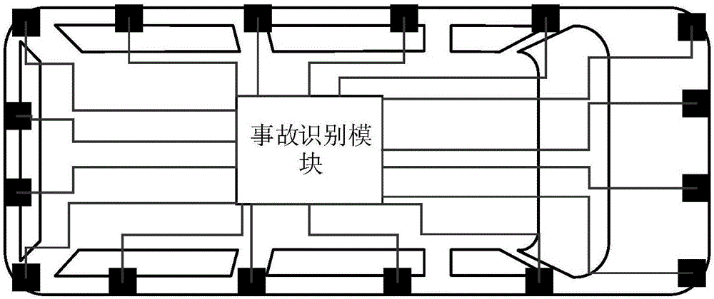 Vehicle accident grade automatic identification and monitoring and early warning device, system and method