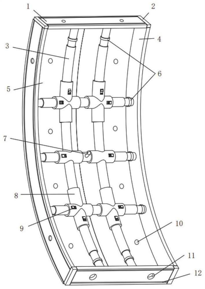 Tunnel connection channel rapid construction method based on telescopic steel pipe piece