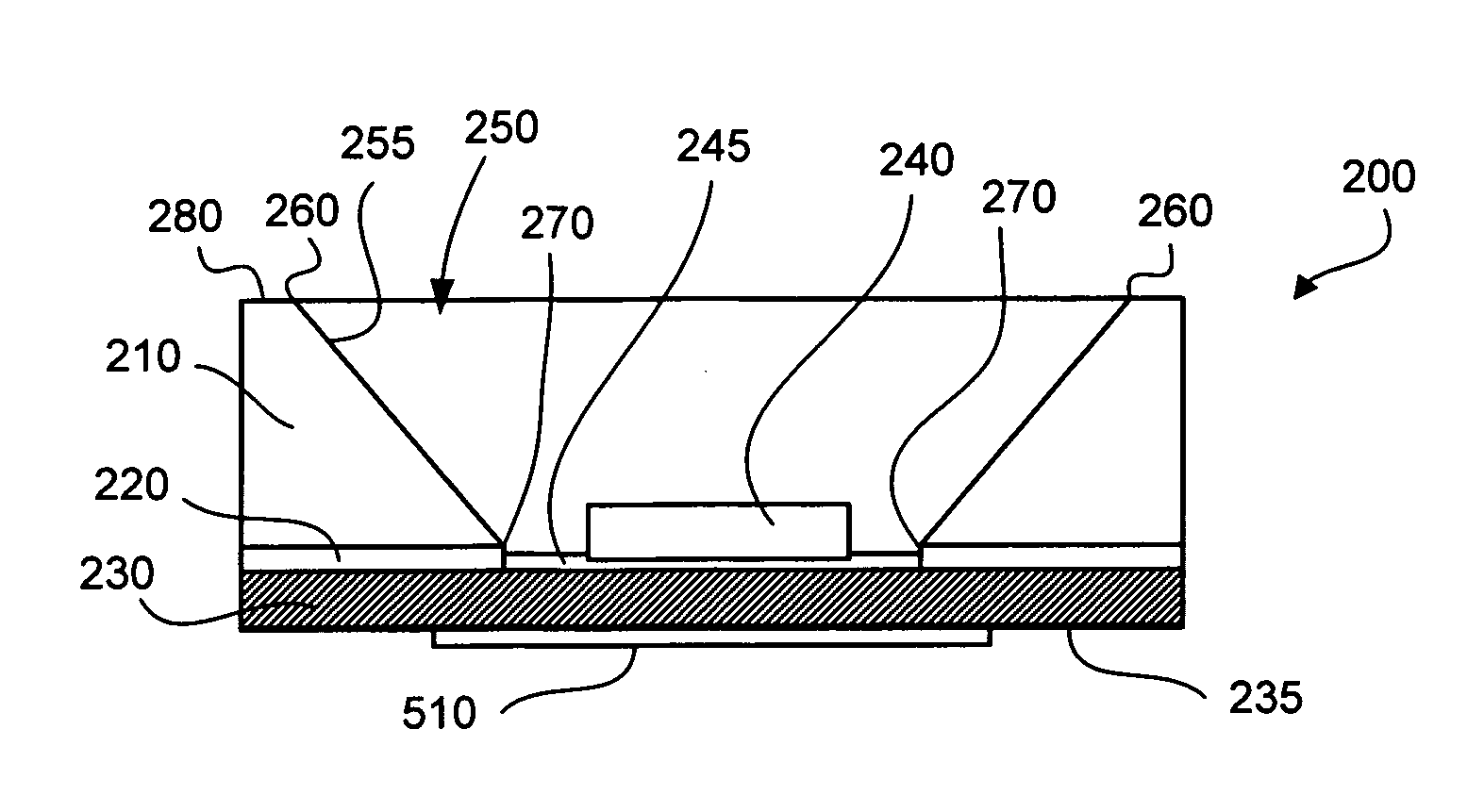 LED package with structure and materials for high heat dissipation