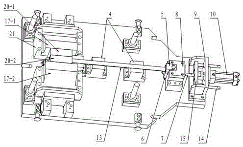 Pressing mold for round tube class car bumper